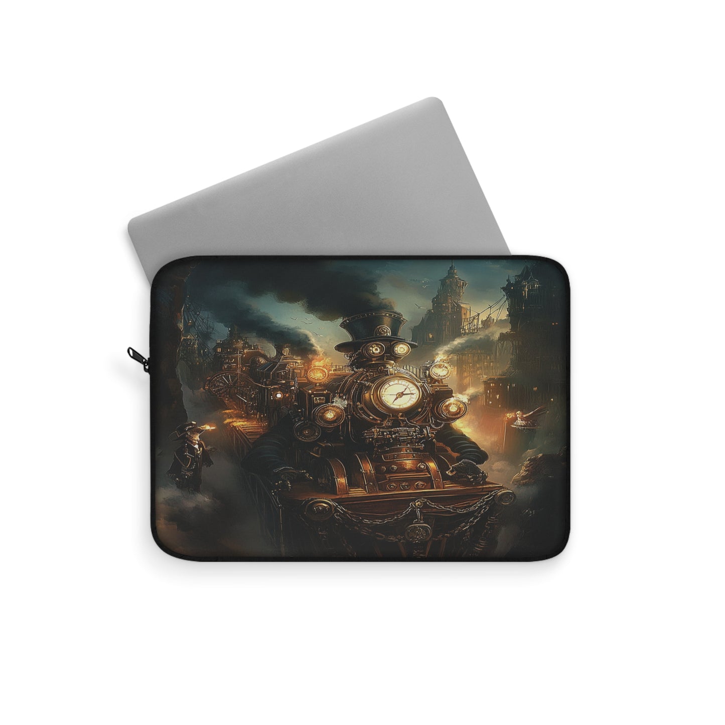 Express Train Steampunk Laptop Sleeve