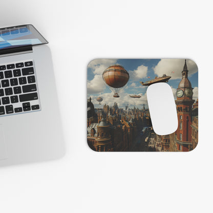 City Of Airships Mouse Pad – Dive Into A Steampunk Fantasy World