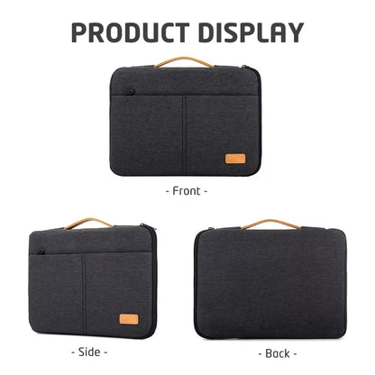 Protective Laptop Sleeve Case for 13.3 14 15.6 16 Inch New Macbook Pro M3 Max M2 M1 Slim Carrying Laptop Bag Men Women