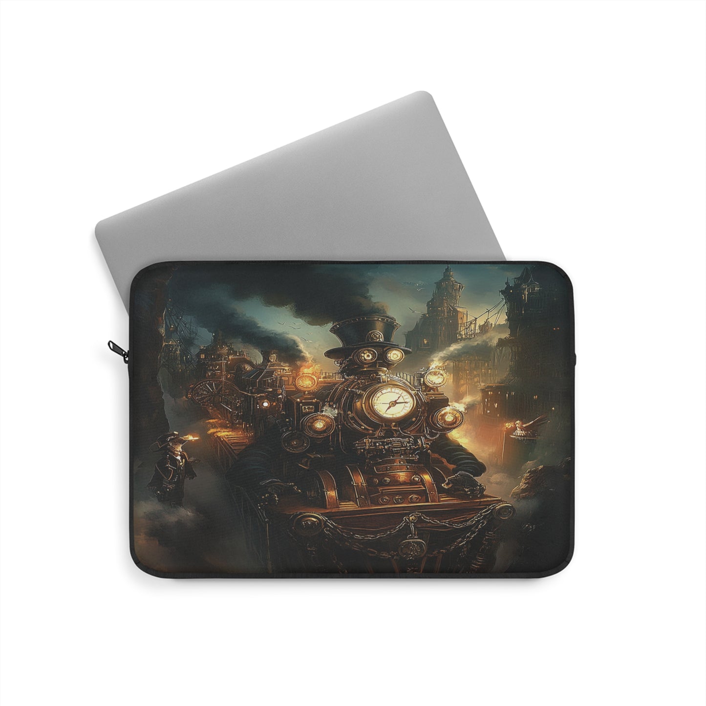 Express Train Steampunk Laptop Sleeve