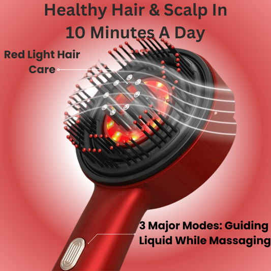 Red Light Massage Therapy Brush