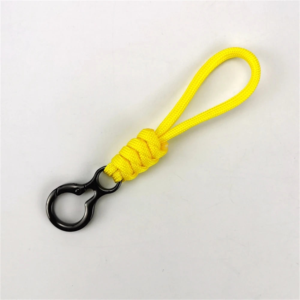 Survival Paracord Keychain - Yellow Flee Gear