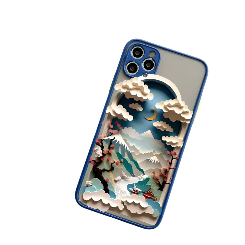 "Mountain Vista Art 3D iPhone Case" - Flee Gear