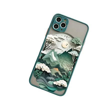 "Mountain Vista Art 3D iPhone Case" - Flee Gear