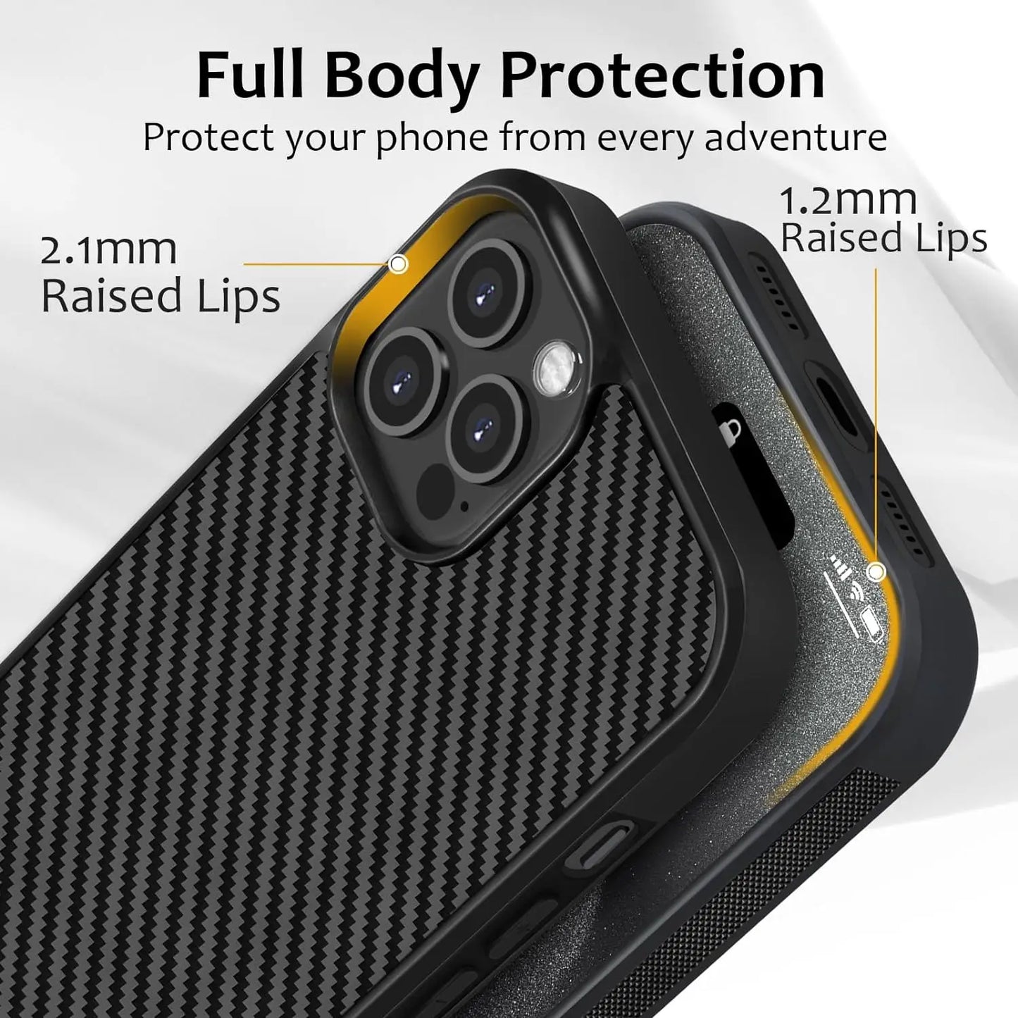 Carbon Armor Pro Max Case iPhone 15 & 16