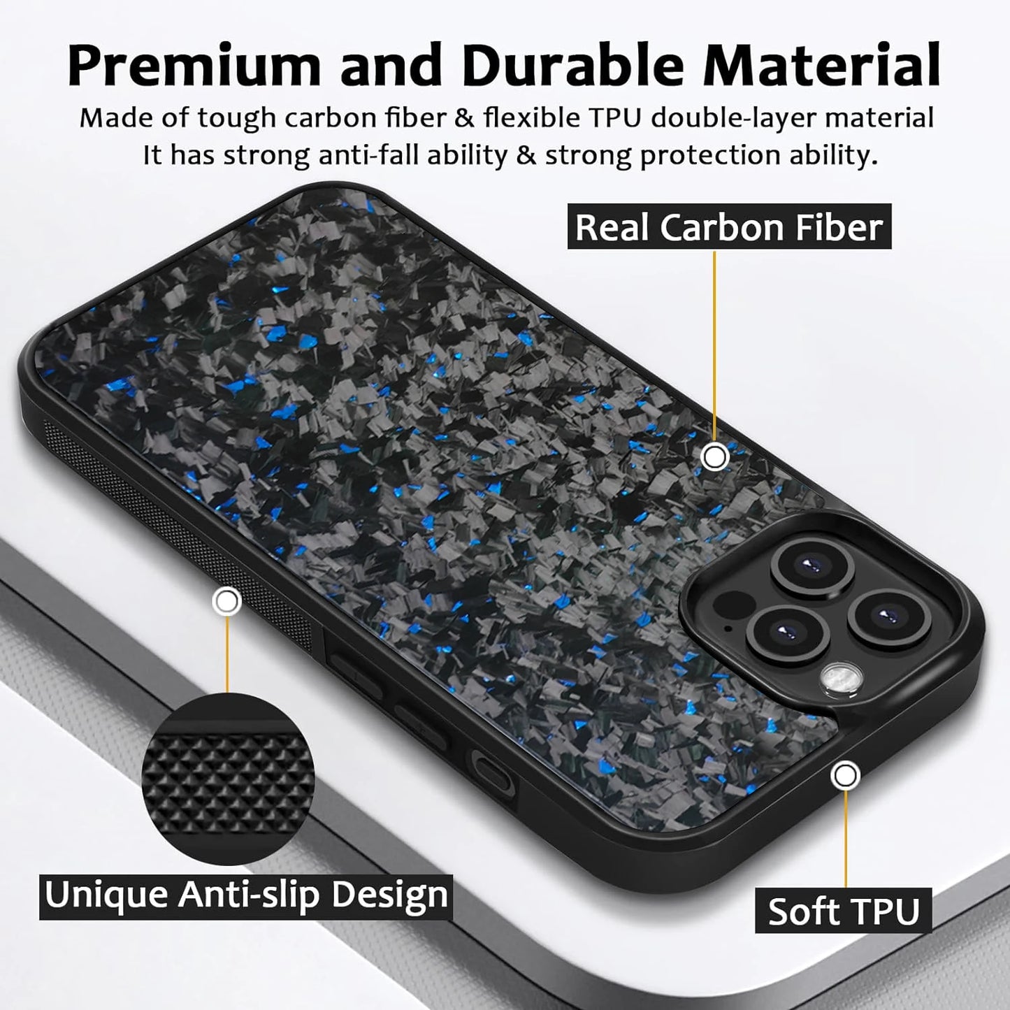 Carbon Armor Pro Max Case iPhone 15 & 16