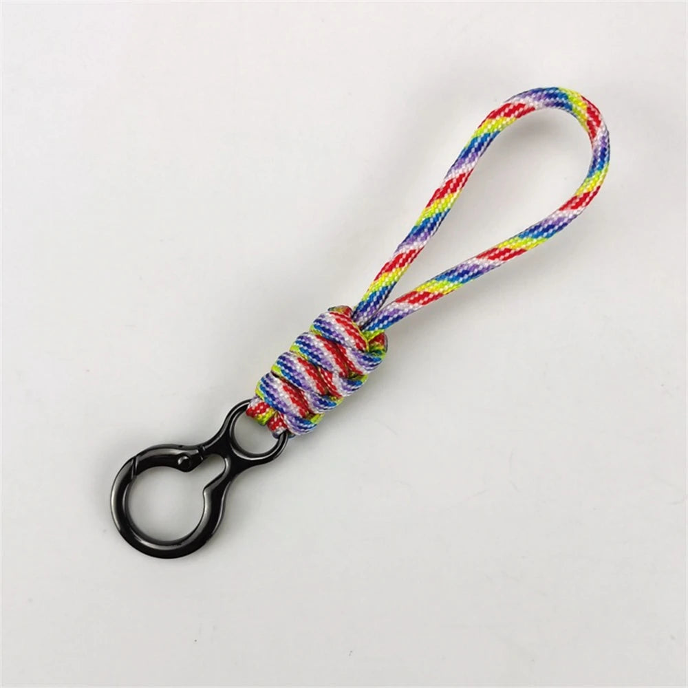 Survival Paracord Keychain - Multicolor Flee Gear