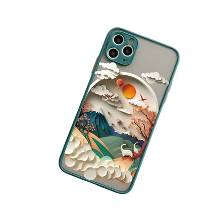 "Mountain Vista Art 3D iPhone Case" - Flee Gear