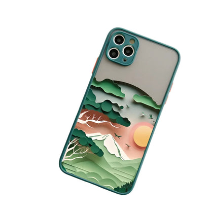 "Mountain Vista Art 3D iPhone Case" - Flee Gear