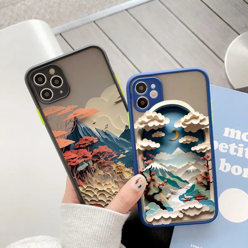 "Mountain Vista Art 3D iPhone Case" - Flee Gear