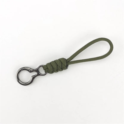 Survival Paracord Keychain - Army Green Flee Gear